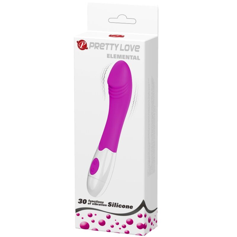 PRETTY LOVE - VIBRATEUR ÉLÉMENTAIRE 30 MODES DE VIBRATION VIOLET