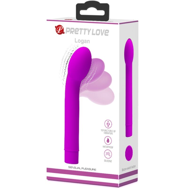 PRETTY LOVE - LOGAN G-SPOT VIBRATOR 10 VIBRATIES PAARS