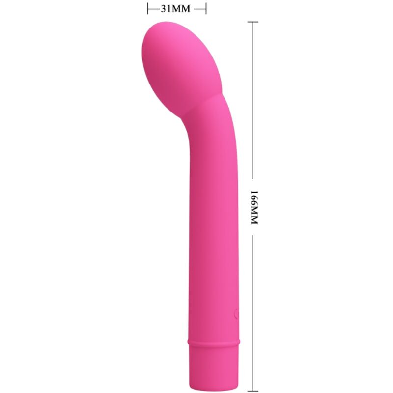 PRETTY LOVE - LOGAN G-SPOT VIBRATOR 10 VIBRATIES ROZE
