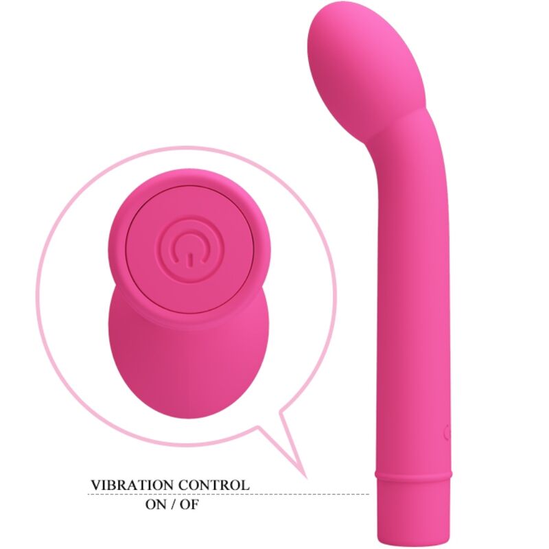 PRETTY LOVE - LOGAN G-SPOT VIBRATOR 10 VIBRATIES ROZE