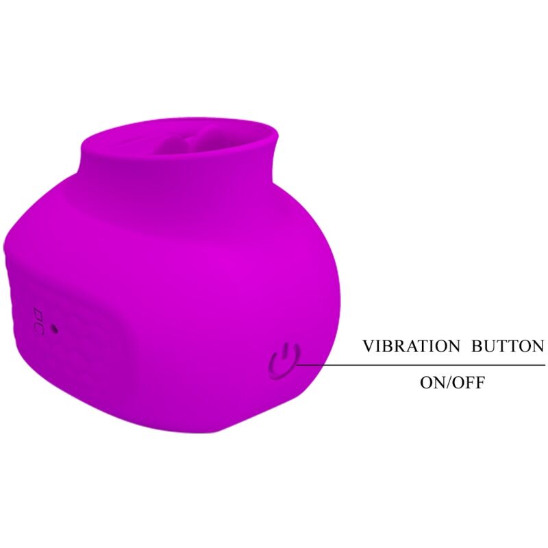 PRETTY LOVE - ESTELLE TONG CLITORIS STIMULATOR 12 VIBRATIES PAARS