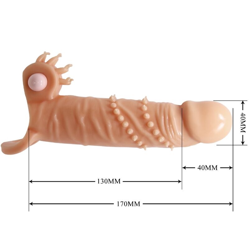 PRETTY LOVE - CONNOR PENISHEATH + CLITORIS STIMULATOR FLESH