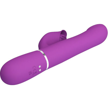 PRETTY LOVE - 4 IN 1 MULTIFUNKTIONSVIBRATOR & STIMULATOR LILA