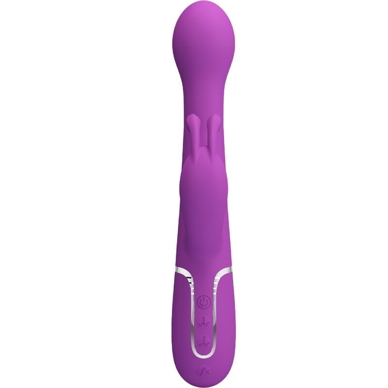 PRETTY LOVE - DEJON 3 IN 1 MULTIFUNCTIONELE KONIJN VIBRATOR PAARS