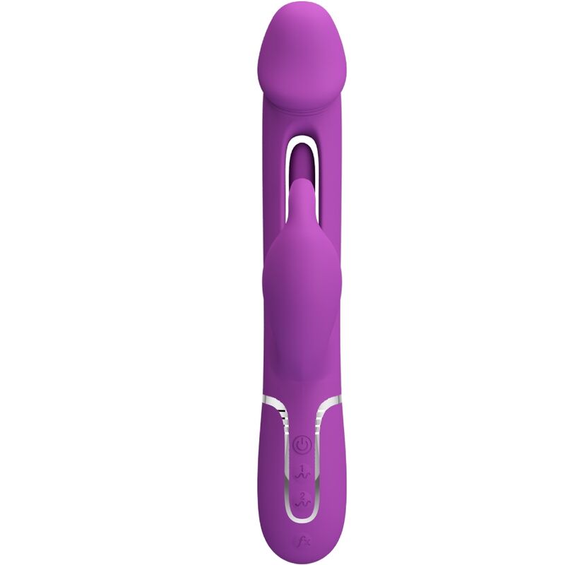 PRETTY LOVE - KAMPAS 3 IN 1 MULTIFUNCTIONELE KONIJNENVIBRATOR PAARS