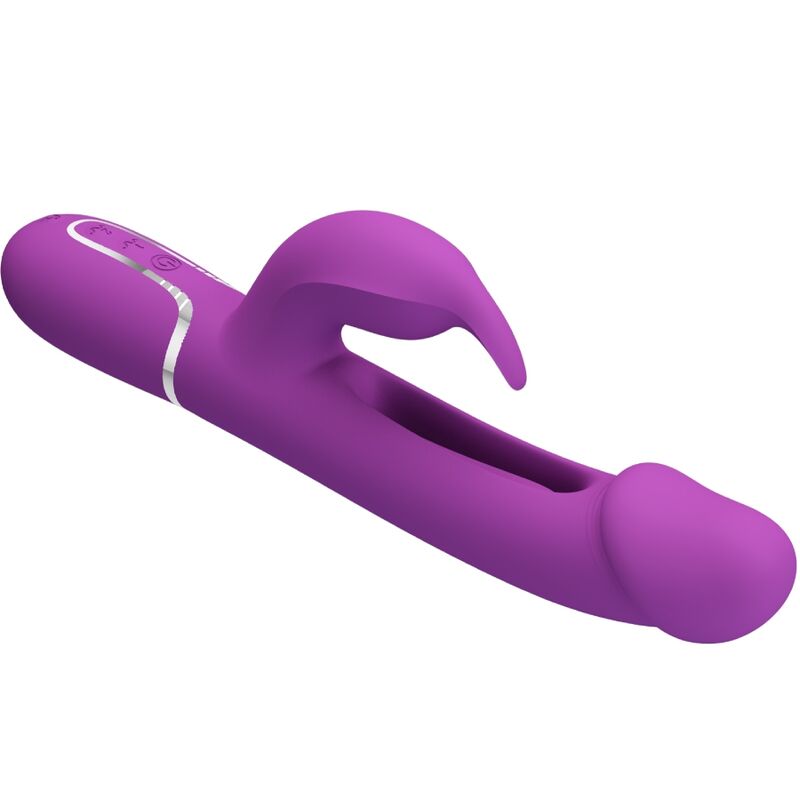 PRETTY LOVE - KAMPAS 3 IN 1 MULTIFUNCTIONELE KONIJNENVIBRATOR PAARS