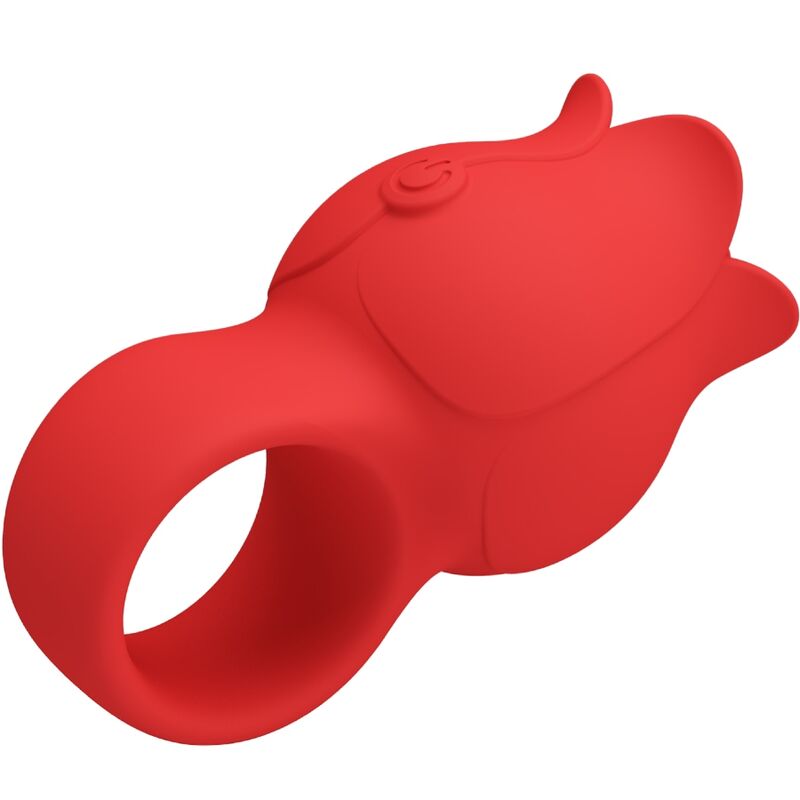 PRETTY LOVE - JAE ROOSVORMIGE VINGERVIBRATOR 10 VIBRATIES ROOD