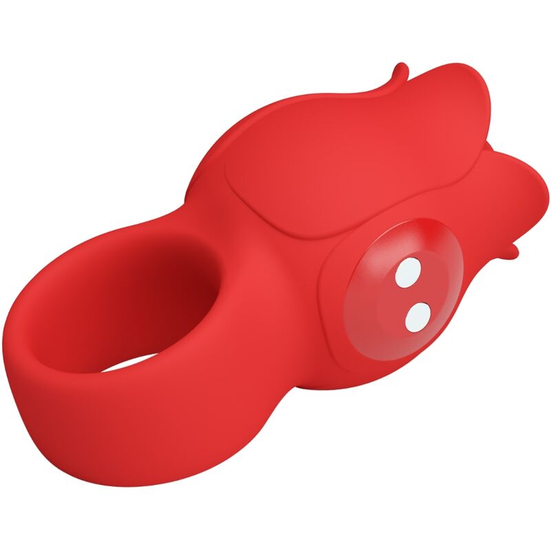 PRETTY LOVE - JAE ROOSVORMIGE VINGERVIBRATOR 10 VIBRATIES ROOD