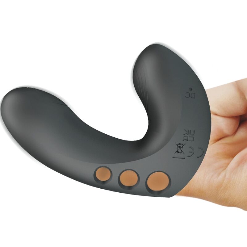 PRETTY LOVE - CAMELIA VINGER VIBRATOR 7 VIBRATIES ZWART