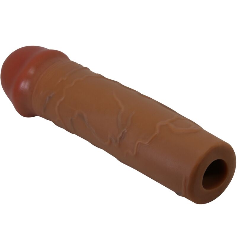 PRETTY LOVE - NILE PENIS SLEEVES MET 2,5 CM VERLENGING MULATTO
