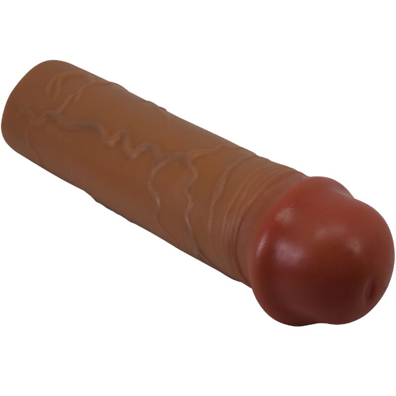 PRETTY LOVE - NILE PENIS SLEEVES MET 2,5 CM VERLENGING MULATTO