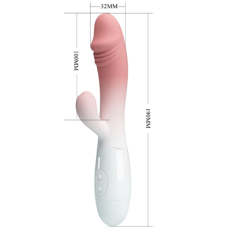PRETTY LOVE - SNAPPY RABBIT VIBRATOR 30 VIBRATIES ROZE