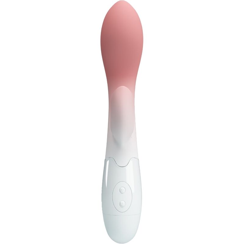 PRETTY LOVE - HELDERE G-SPOT VIBRATOR + CLITORIS STIMULATOR 30 VIBRATIES ROZE