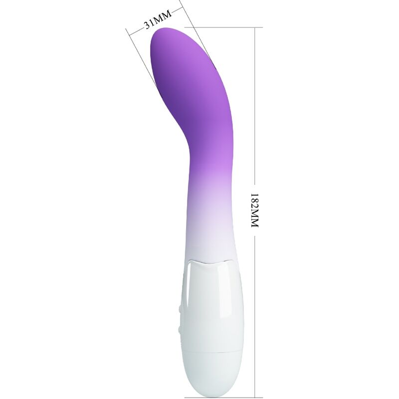 PRETTY LOVE - BISHOP G-SPOT VIBRATOR 30 VIBRATIES PAARS