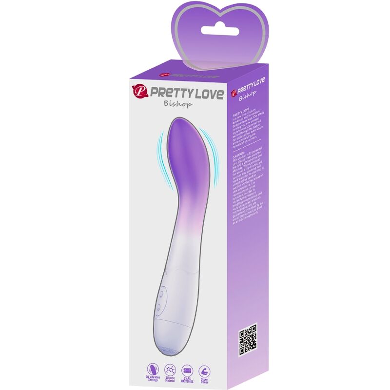 PRETTY LOVE - BISHOP G-SPOT VIBRATOR 30 VIBRATIES PAARS