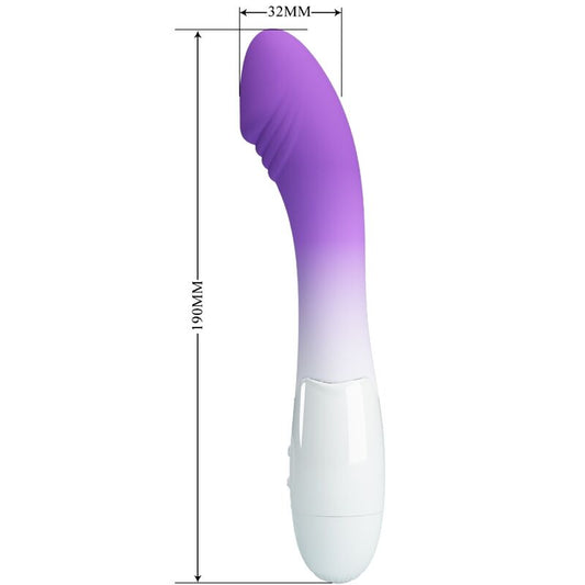 PRETTY LOVE - VIBRATEUR POINT G ELEMENTAL 30 VIBRATIONS VIOLET