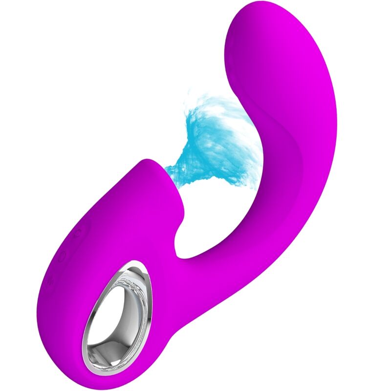 PRETTY LOVE - SIBEL SIBEL G-SPOT VIBRATOR + CLITORIS STIMULATOR 10 VIBRATIES PAARS