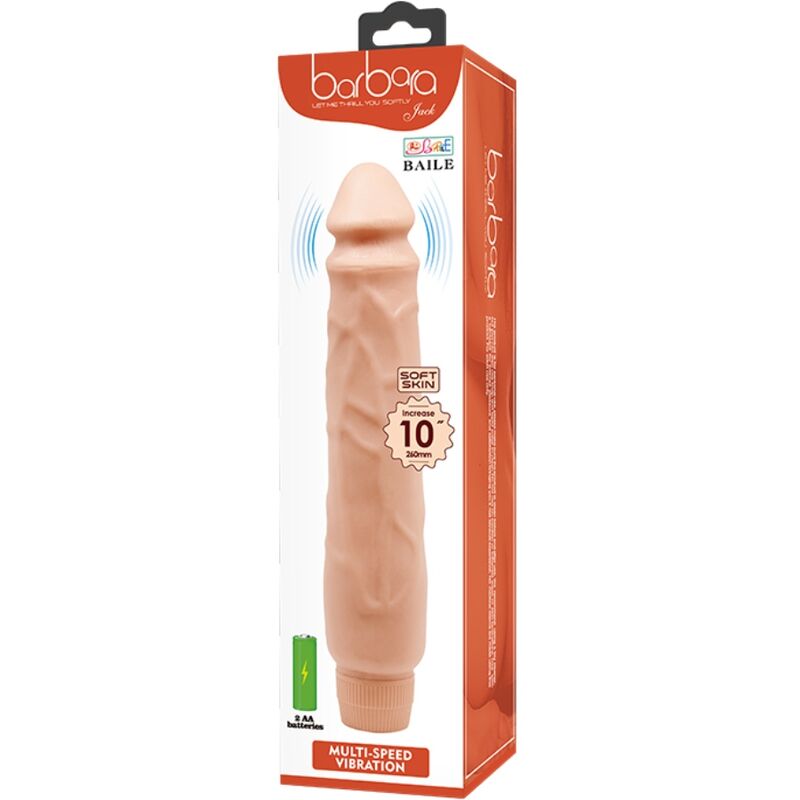 BAILE - JACK VIBRATEUR RÉALISTE 26 CM PEAU