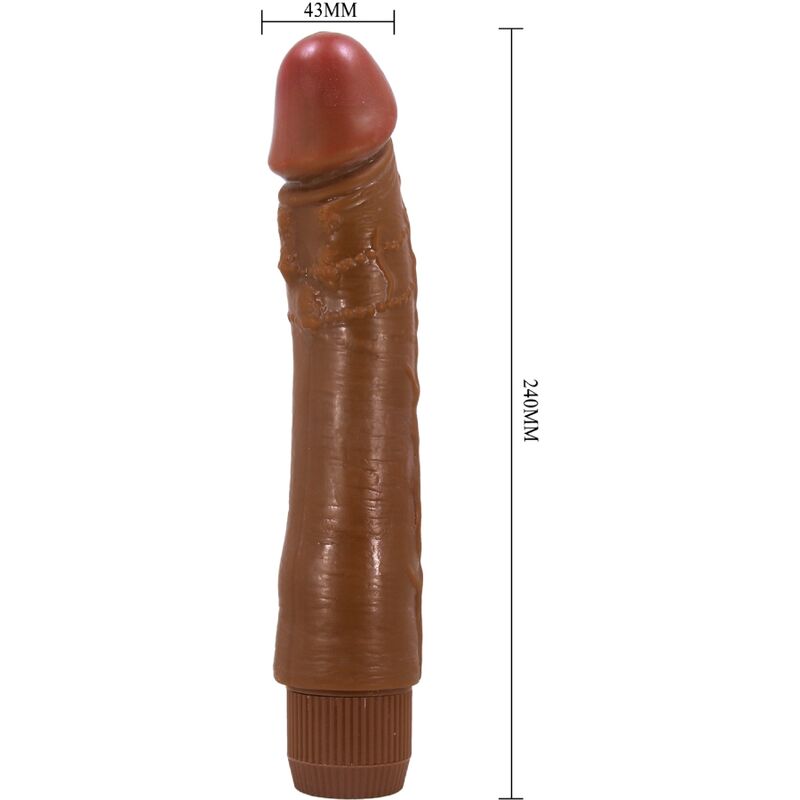 BAILE - DYBBUK REALISTISCHE VIBRATOR 24 CM MULATTO