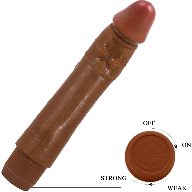 BAILE - DYBBUK REALISTISCHE VIBRATOR 24 CM MULATTO