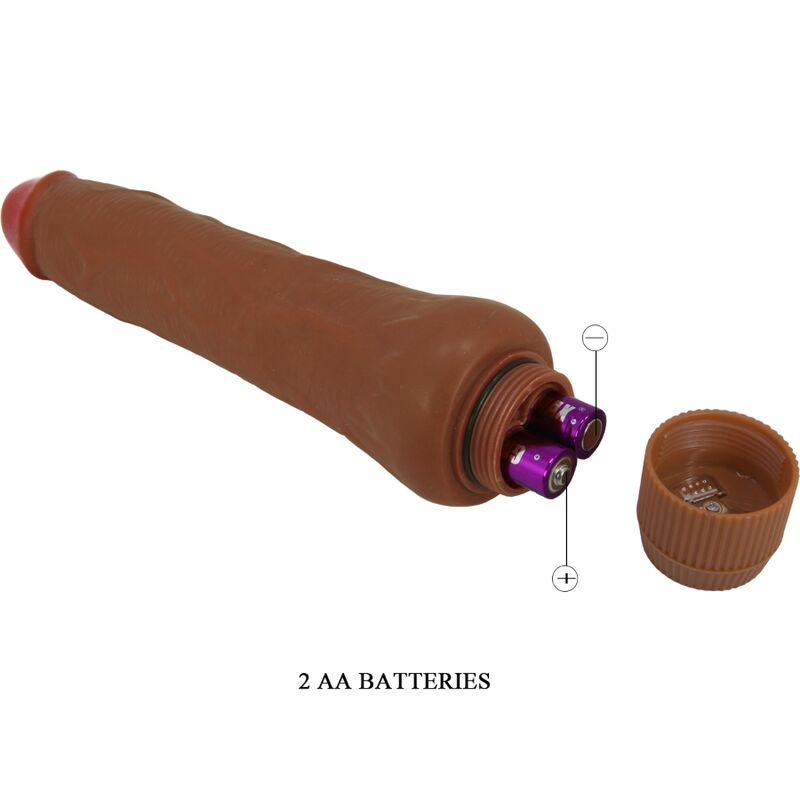 BAILE - DRYAD REALISTISCHE VIBRATOR 25 CM MULATTO