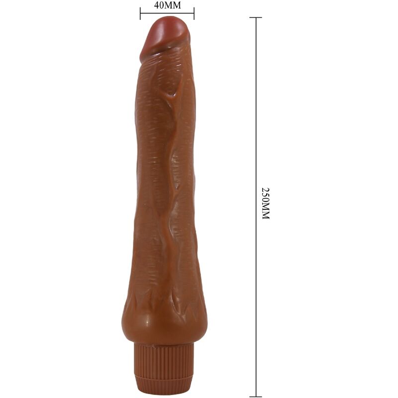 BAILE - DRYAD REALISTISCHE VIBRATOR 25 CM MULATTO