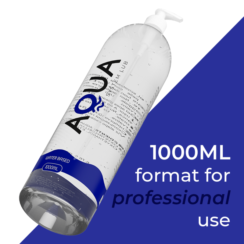 AQUA QUALITY - GLIJMIDDEL OP WATERBASIS 1000 ML