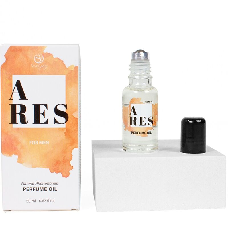 SECRETPLAY - ARES PARFUM NATUREL PHÉROMONE EN HUILE POUR HOMME 20 ML