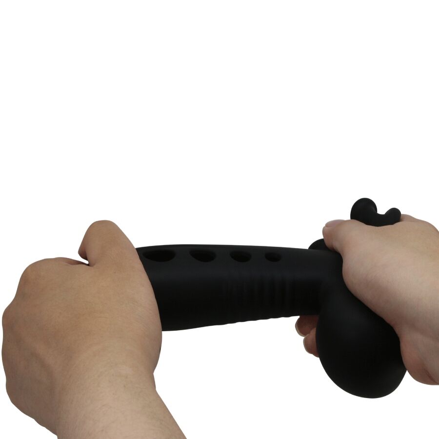 PRETTY LOVE - MANCHONS PÉNIS CRANE AVEC AIRBAG NOIRS