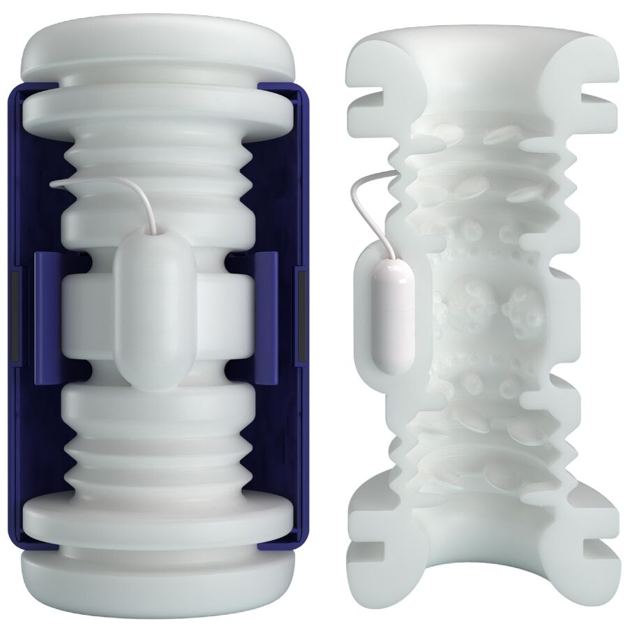 PRETTY LOVE - DJ LADY MASTURBATEUR HOMME AVEC VIBRATION 5 RÉGLAGES VIOLET