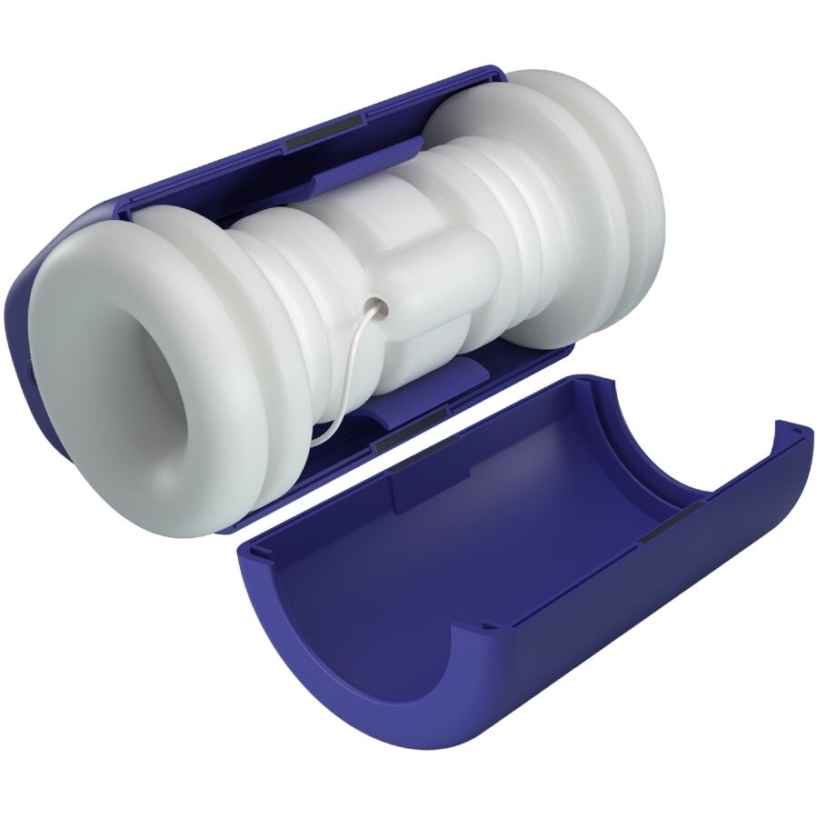 PRETTY LOVE - DJ LADY MASTURBATEUR HOMME AVEC VIBRATION 5 RÉGLAGES VIOLET