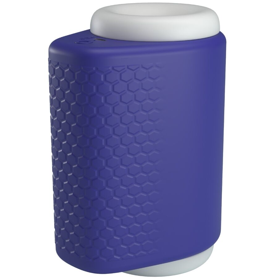 PRETTY LOVE - DJ LADY MASTURBATEUR HOMME AVEC VIBRATION 5 RÉGLAGES VIOLET