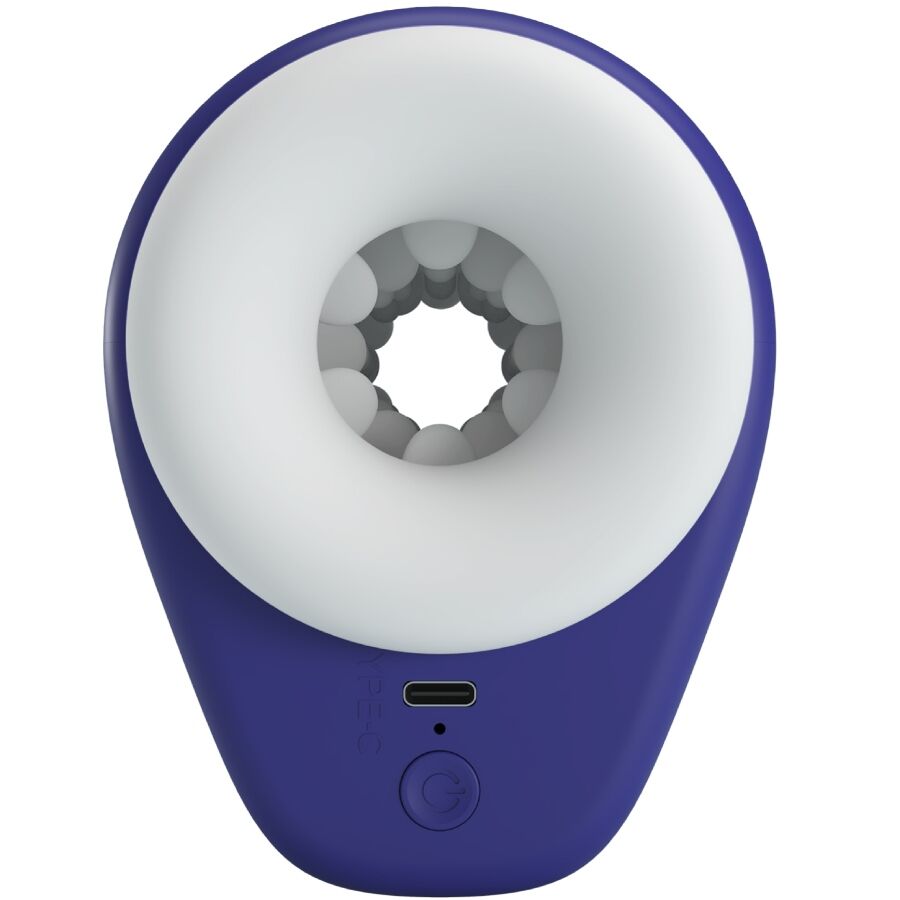 PRETTY LOVE - DJ LADY MASTURBATEUR HOMME AVEC VIBRATION 5 RÉGLAGES VIOLET