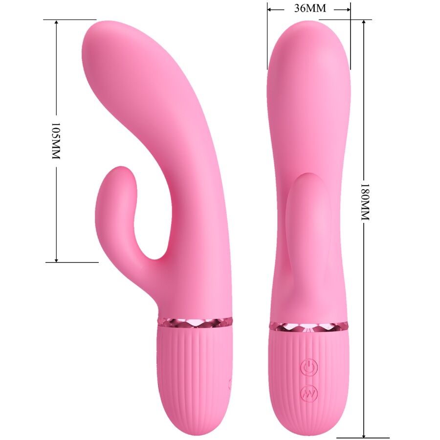 PRETTY LOVE - MARSKI KONIJN VIBRATOR &amp; G-SPOT ROZE