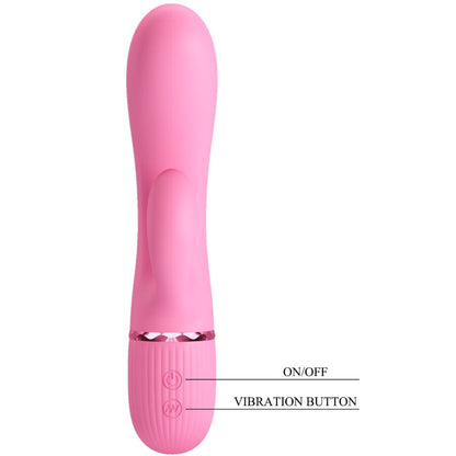 PRETTY LOVE - MARSKI RABBIT VIBRATOR & G-SPOT ROSA