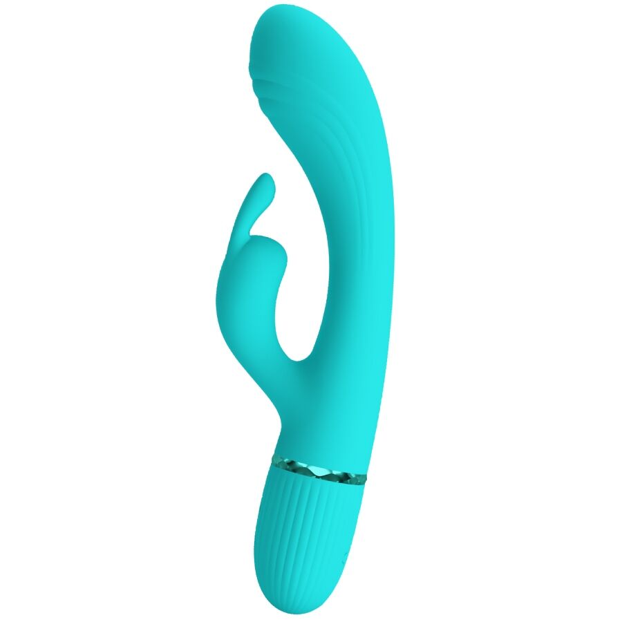 PRETTY LOVE - SCOCCO VIBRATOR KONIJN TURQUOISE