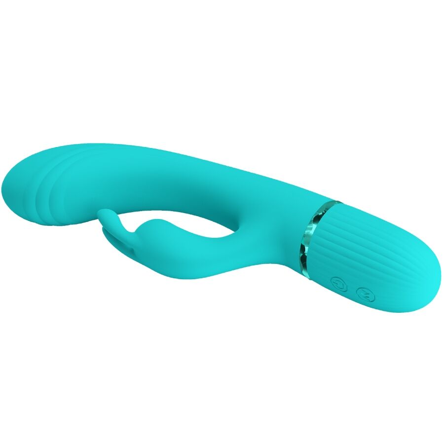 PRETTY LOVE - SCOCCO VIBRATOR KONIJN TURQUOISE