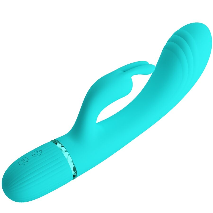 PRETTY LOVE - SCOCCO VIBRATOR KONIJN TURQUOISE
