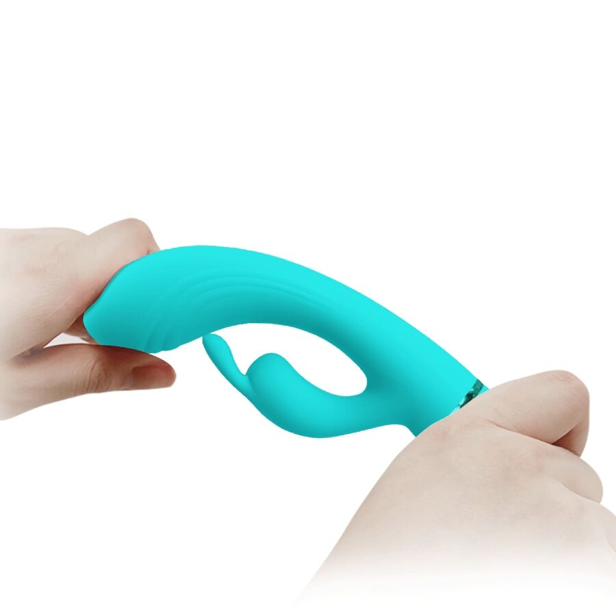 PRETTY LOVE - SCOCCO VIBRATOR KONIJN TURQUOISE