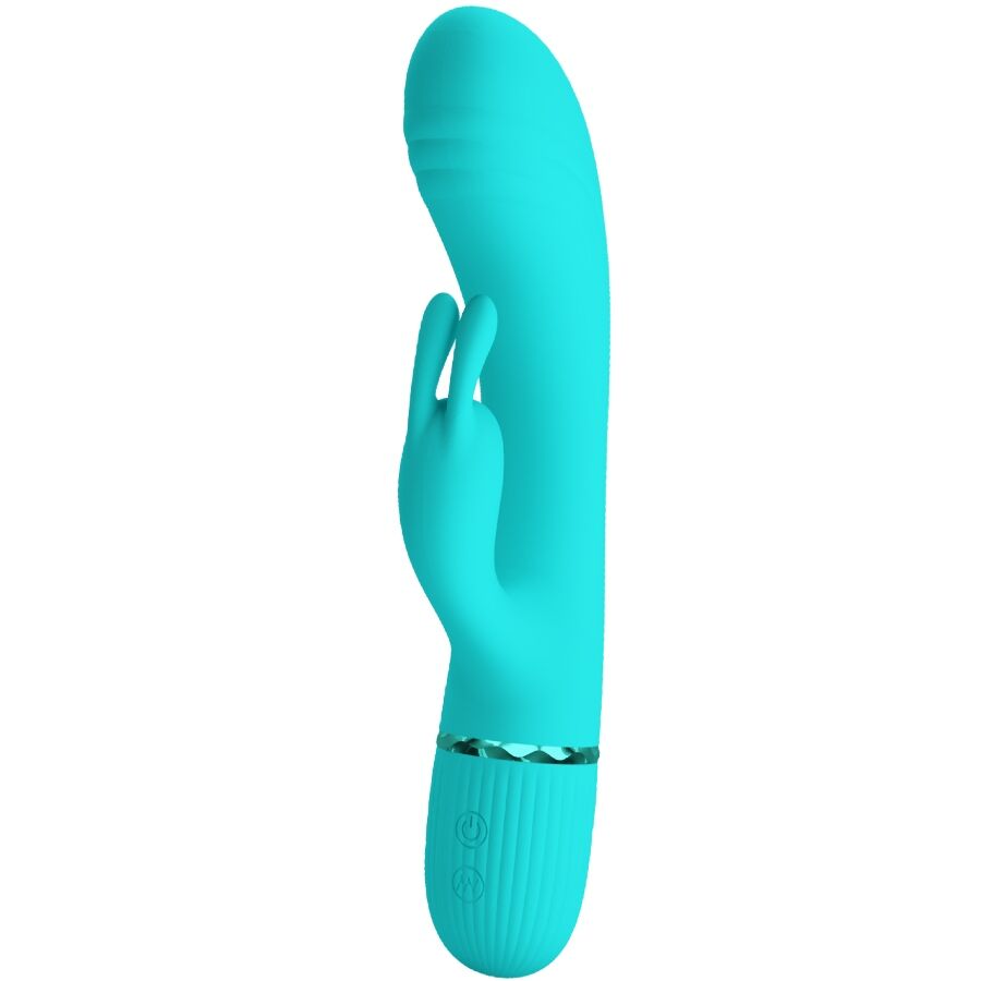PRETTY LOVE - SCOCCO VIBRATOR KONIJN TURQUOISE