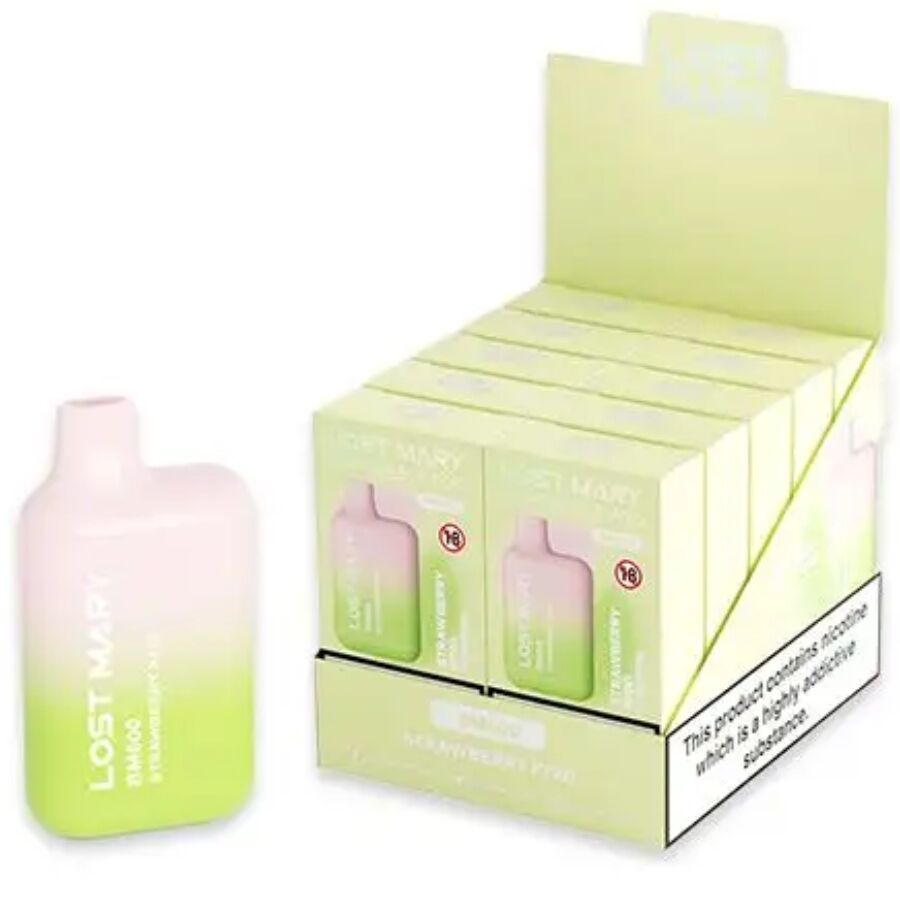 LOST MARY - BM600 NIKOTIN-VAPER 2% EINWEG ERDBEERE KIWI