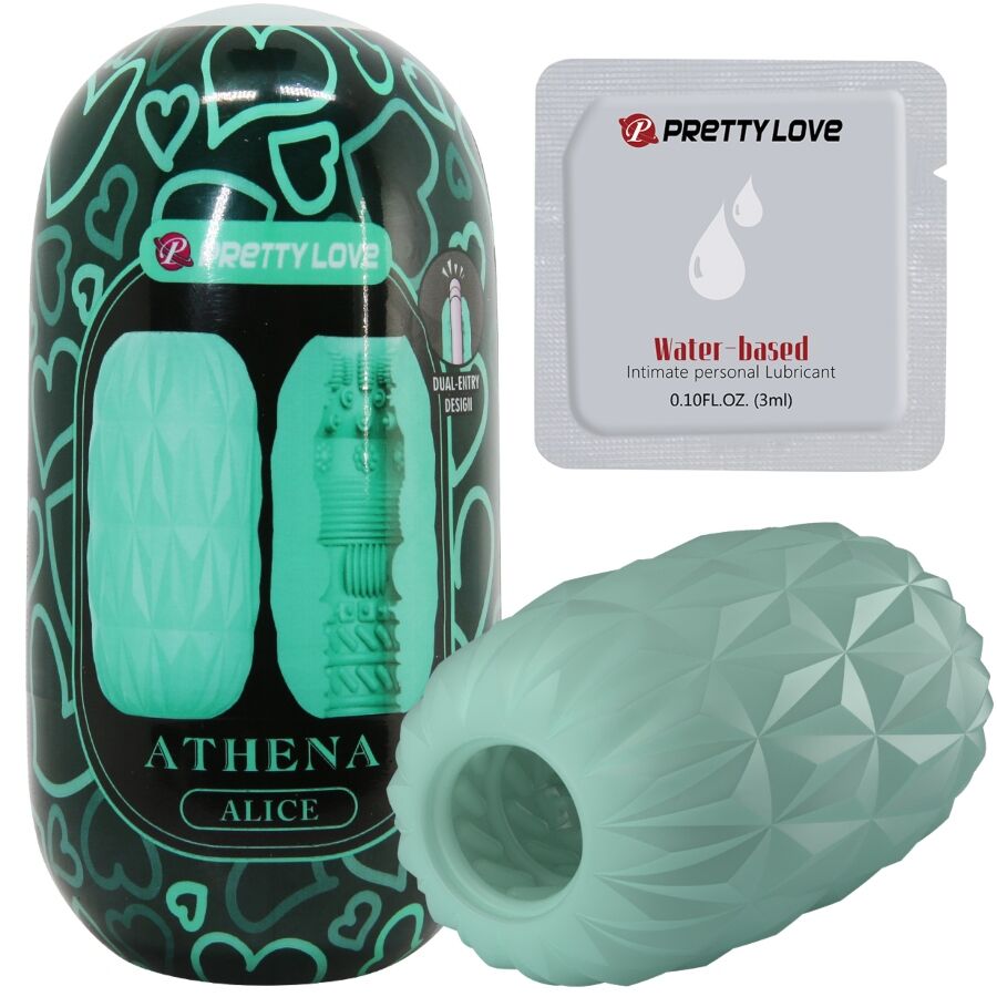 PRETTY LOVE - ATHENA ALICE MANNELIJKE MASTURBATOR TURQUOISE