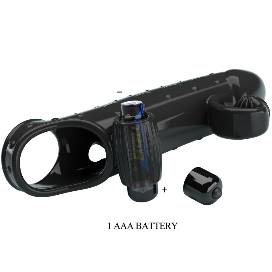 ROMANCE - MANCHONS PÉNIS VIBRANTS NOIRS