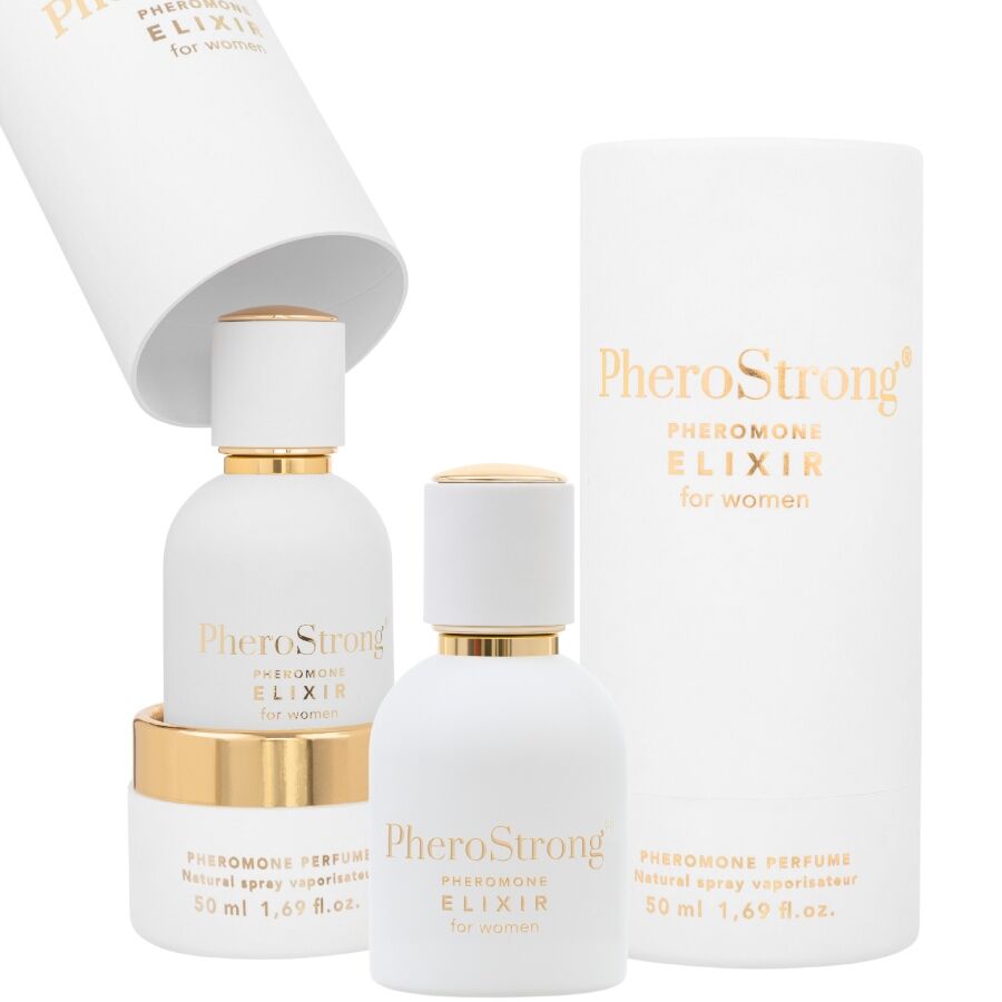 PHEROSTRONG - Élixirs de Phéromones pour femmes 50 ml