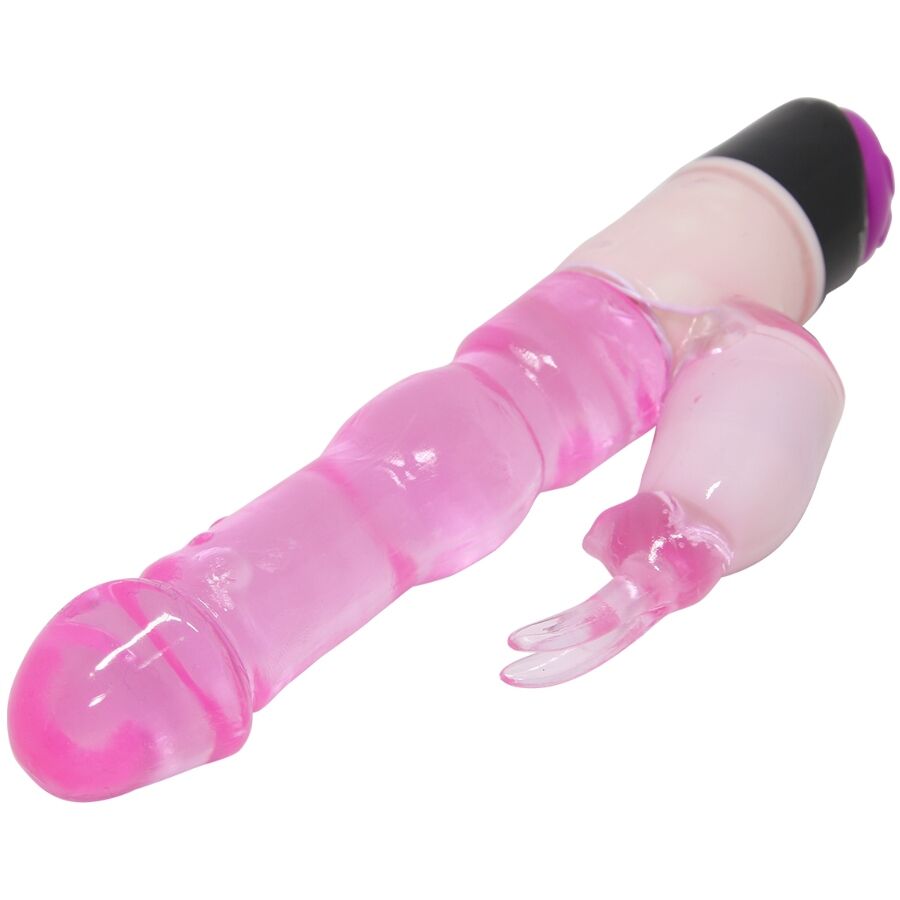 BAILE - VIBRATEUR FANTASY WAVES OF PLEASURE AVEC LAPINS 23 CM