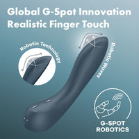 SATISFYER - G-SPOT WAVE 4 12 VIBRATIONSPROGRAMM VIBRATOR DUNKELGRAU