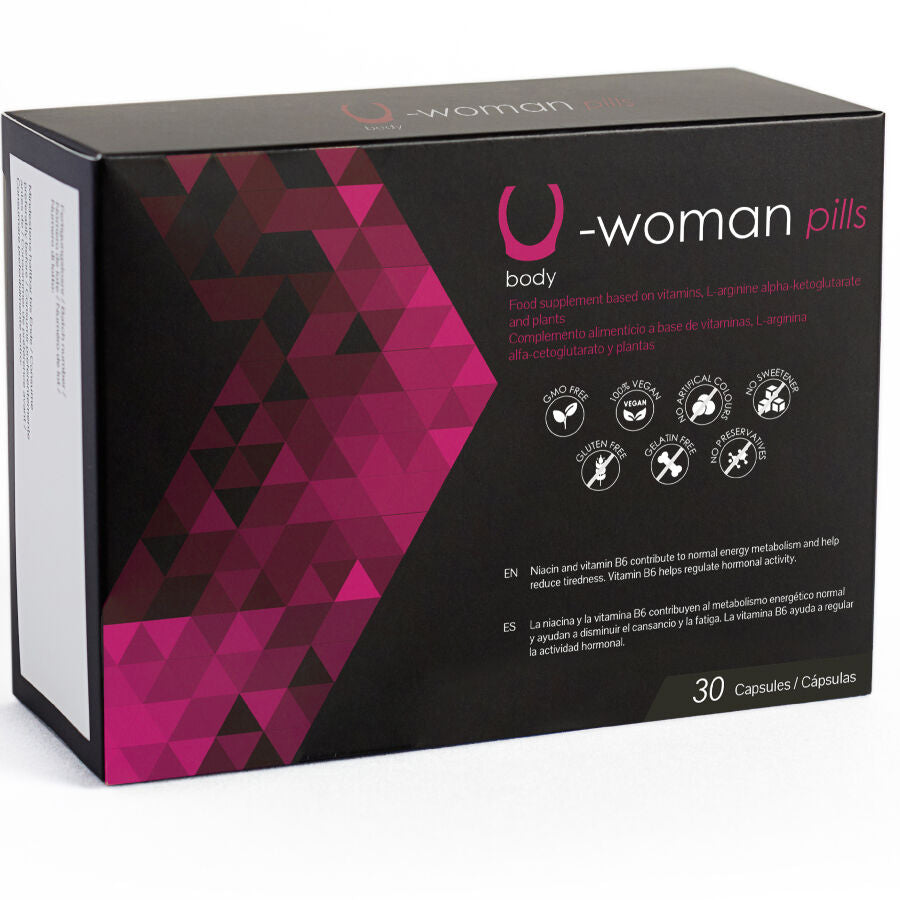 500 COSMETICS - U-WOMAN AUGMENTE LA LIBIDO FÉMININE - 30 CAPSULES