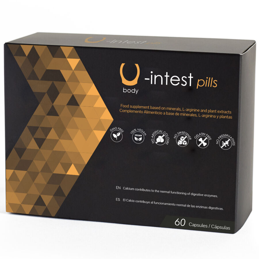 500 COSMETICS - CAPSULES U-INTEST POUR LA PREVENTION DES HÉMORROÏDES – 60 CAPSULES