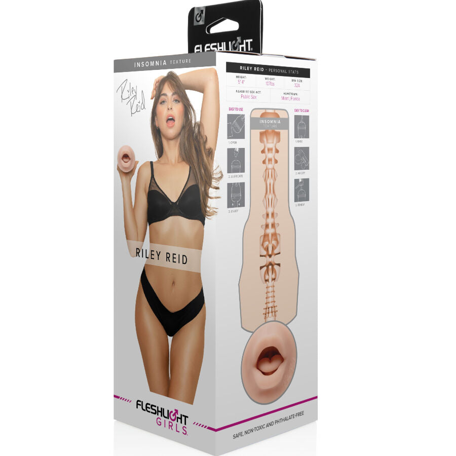 FLESHLIGHT GIRLS - RILEY REID INSOMNIA MOUTH