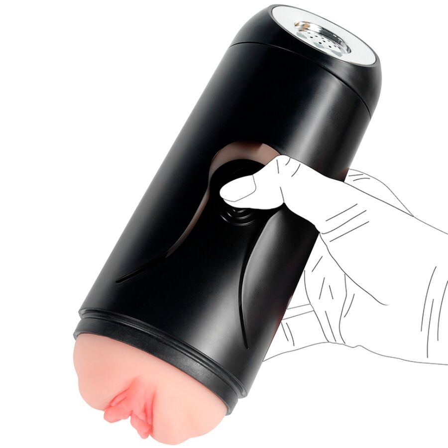 SHEQU - FANNY VAGINA MASTURBATOR MIT VIBRATION